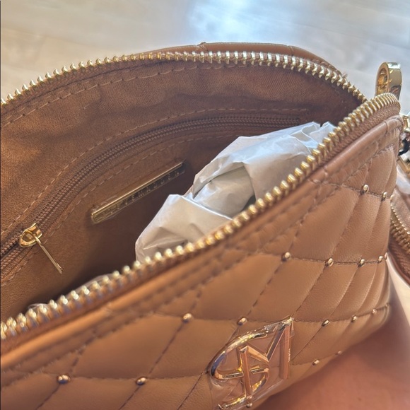 Steve Madden Crossbody Bag Tan NWT - Picture 7 of 12